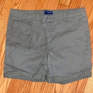 MIDI Khaki Shorts. Arizona Jeans Company. Juniors size 18 1/2 Plus
